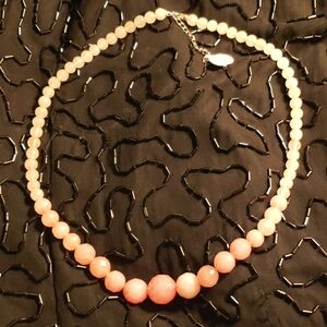Rhodochrosite Bead Necklace